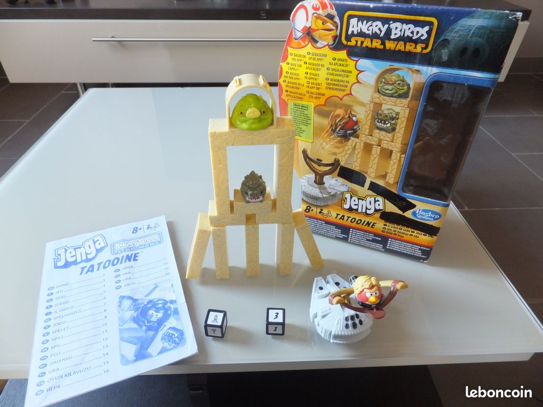 Jeu Angry Birds Star Wars Jenga Tatooine Hasbro (image 1)