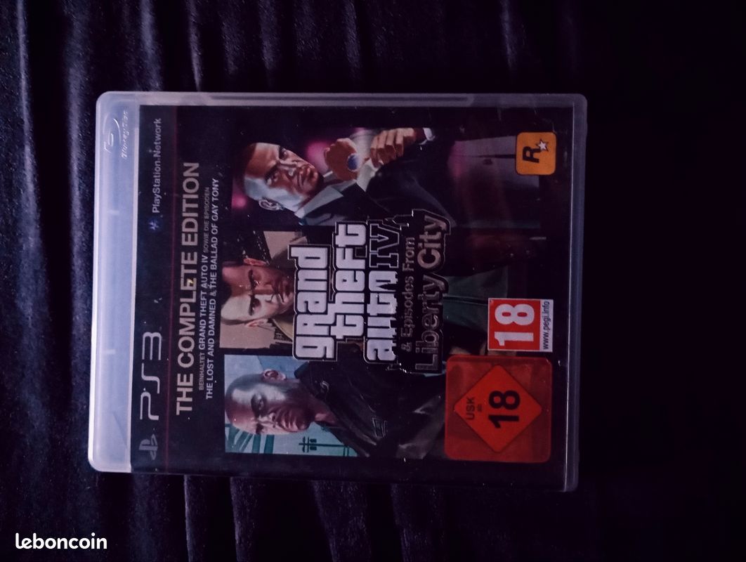 GTA 4 venant du lot de jeux PS3 (image 1)