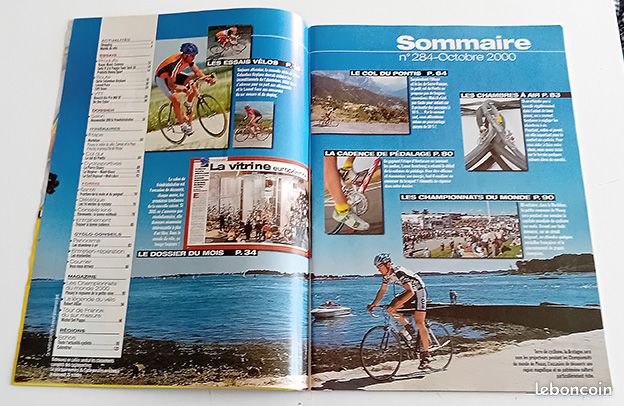 Magazine "LE CYCLE" - N° 284 - Octobre 2000 (image 2)