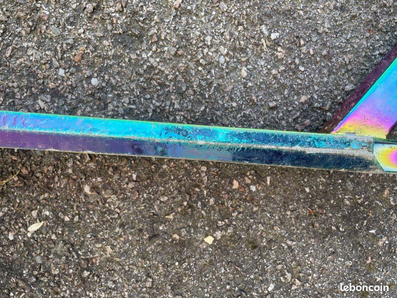 Trottinette Freestyle NKD Fuel - Neo Chrome / Arc-en-ciel (image 9)