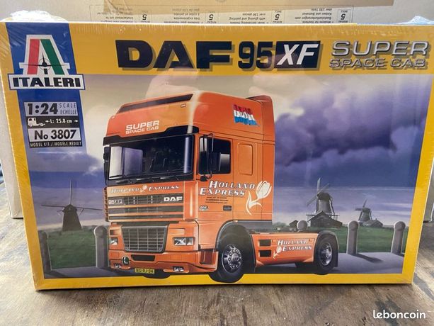 ITALERI FABBRI CAMION Semi Remorque Trailer Truck Man Tg-A Xxl In