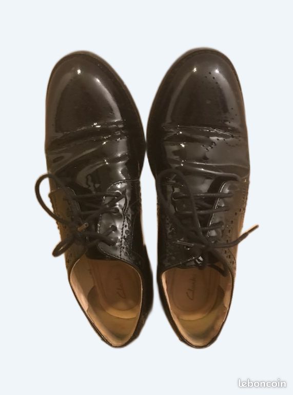 Derbies vernies Clarks (image 1)