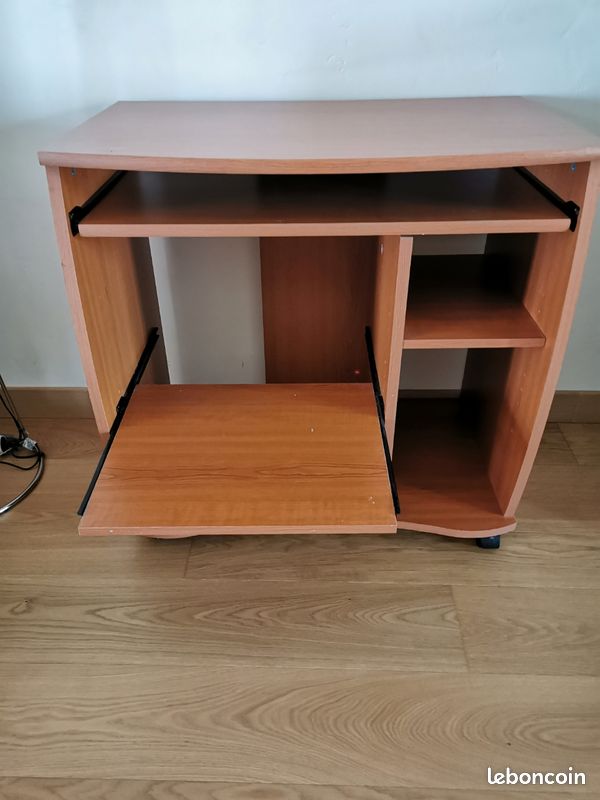 Bureau d'ordinateur bois TBE (image 4)