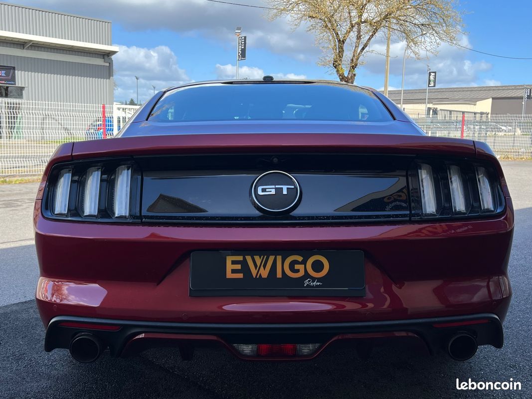 FORD MUSTANG COUPE 5.0 420 GT SIEGES RECARO / INT CUIR / ECHAPPEMENT SCORPIOn (image 15)