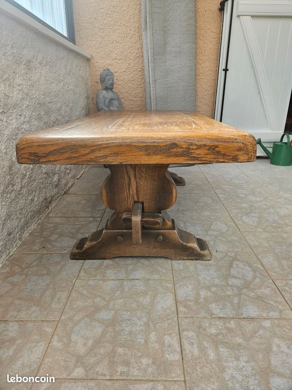 Table basse chêne (image 2)