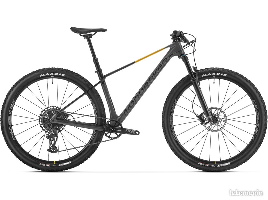 VTT Semi-rigide carbone Mondraker Chrono Carbon DC R nimbus grey 2024 Couleur - Anthracite, Taille (image 1)