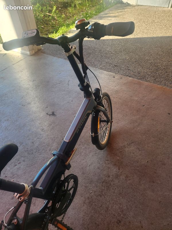 Vélo électrique pliant B'Twin avec facture (image 5)