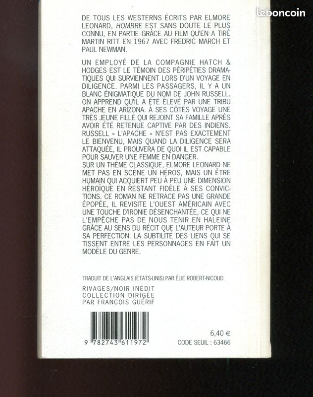 Elmore Leonard Hombre (image 2)