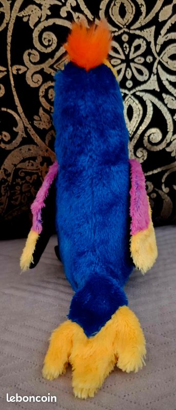 Jouet Peluche perroquet Ty Big Eyes Neuf et coloré 22cm (image 3)
