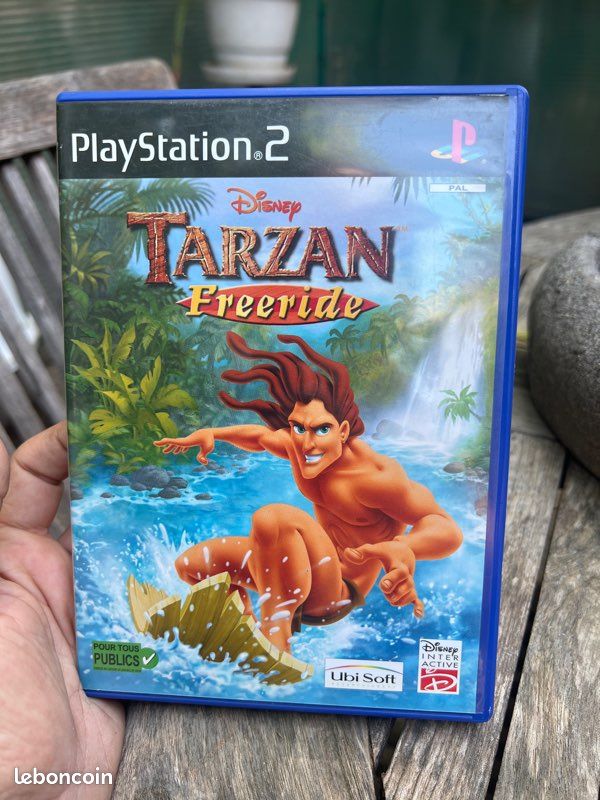 Jeu Vidéo Tarzan Freeride Pour PlayStation 2 (PS2) - Avec Notice - Bon état - Occasion - Classé PEGI 16