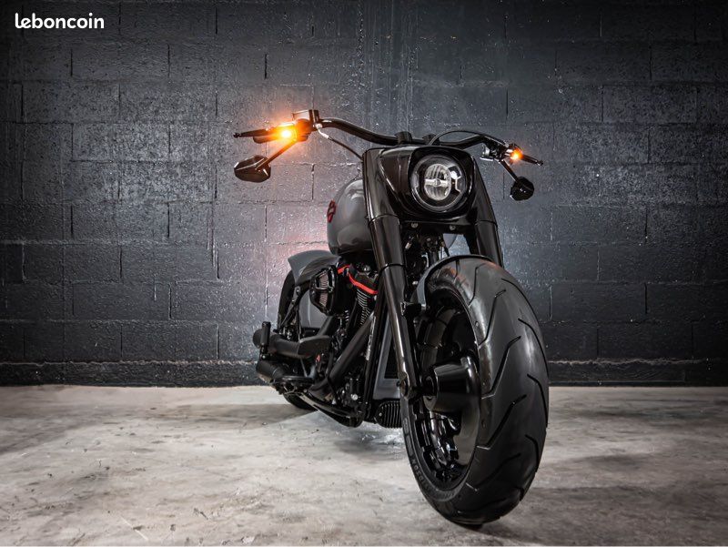 Harley-davidson fat boy 114 – préparation melk motorcycles – état neuf – 1 800 km (image 5)