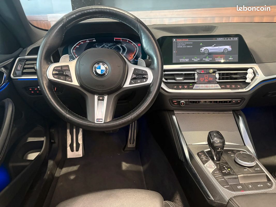 Bmw SERIE 4 420 d M Sport / BOITE AUTO / CAMERA 360 / GARANTIE BMW 02/2028 (image 8)