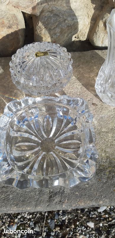 Ensemble objets cristal (image 3)