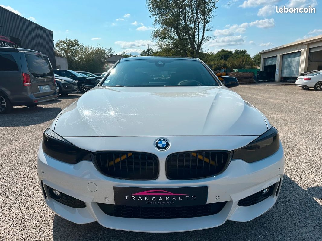 BMW SERIE 4 COUPE F32 LCI 430d xDrive 258 ch BVA8 M Sport / STAGE 1 / FEUX ET LIGNE TYPE M4 (image 7)