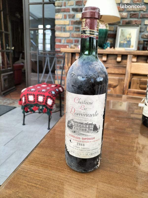 Vin Château la Dominante 1988 (image 6)