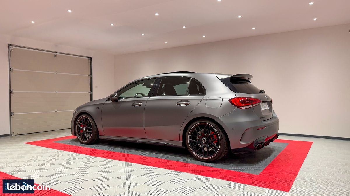 MERCEDES-BENZ Classe A A45S AMG 4MATIC+ 8G-DCT Speedshift 421 CHVX / PACK SPORT BLACK / TOIT OUVRANT / BURMESTER/ SIEGE ELECT MEMOIRE-CHAUFFANTS/ MULTIBEAM LED /FRANCAISE (image 3)