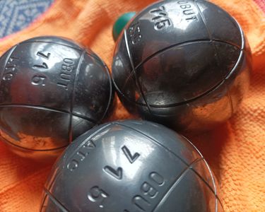 Triplette De Boules De Pétanque Obut ATC 715 - Diamètre 73mm - Avec Sacoche - Occasion