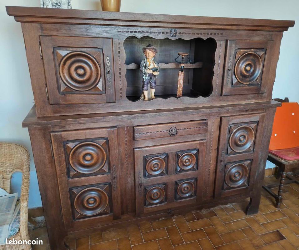 Buffet Breton en bois massif (image 1)