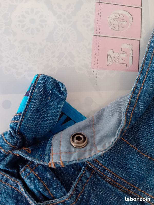 Lot 4 shorts/salopettes short 6 mois (image 10)