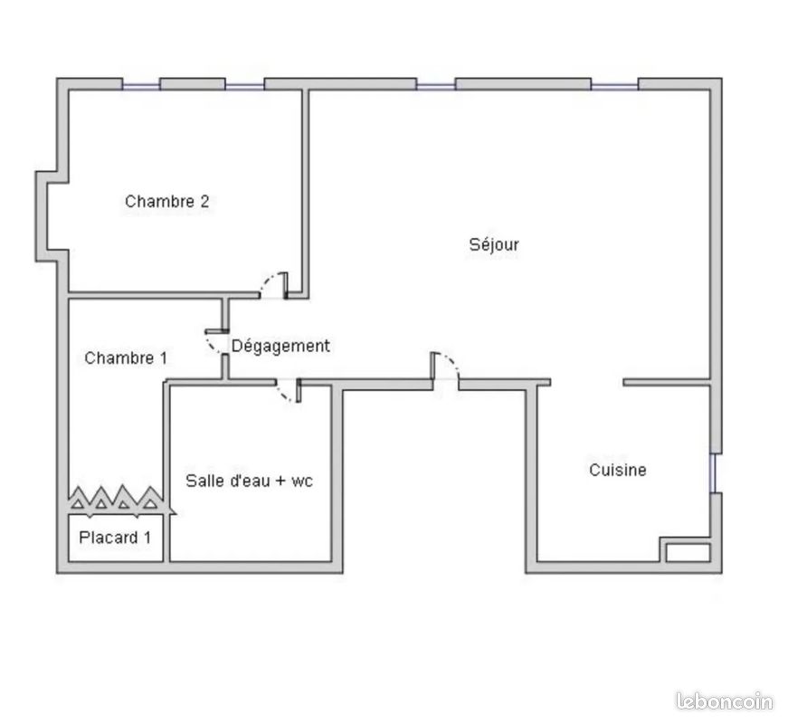 Appartement 3 pièces 52 m² · à Ollioules · 52,2 m² · 175 000 €