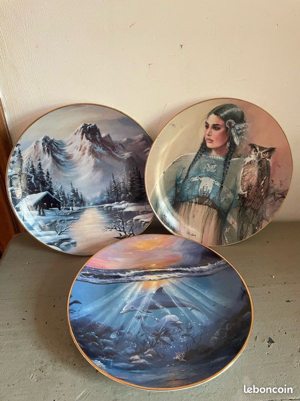 Assiettes de Collections Franklin Mint Éditions Limitées (image 1)