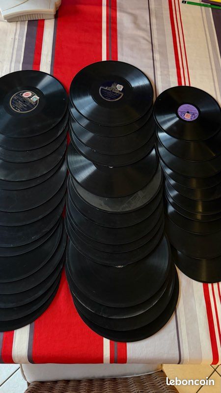 Lot de disques 78 tours 🎶 (image 1)