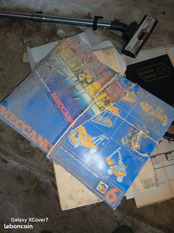 Ancienne Boîte Meccano Série 6 – Vintage – Trouvaille De Grenier
