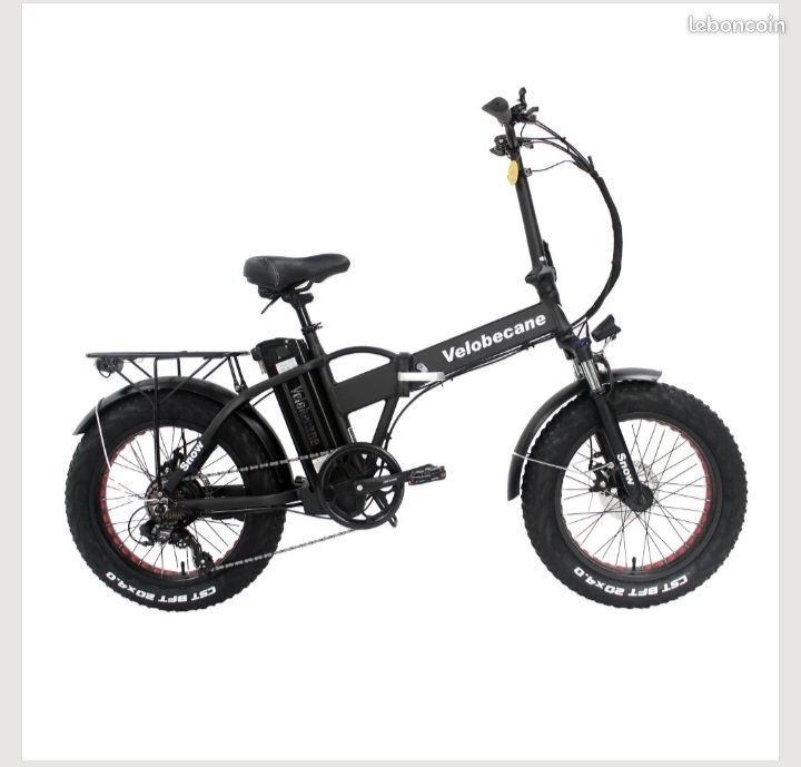 Velo electrique fatbike pliant Snow (image 1)