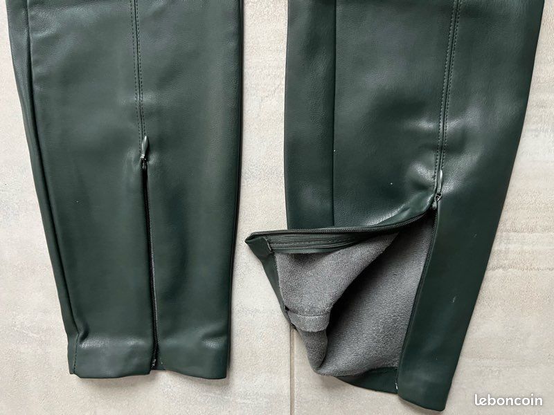 HOT Zara Pantalon Simili Legging Simili Cuir Zara Pantalon