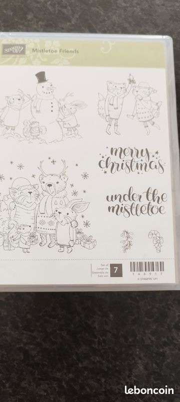 Tampon bois noel stampin up (image 1)