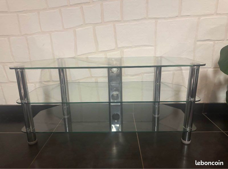 Meuble tv en verre (image 1)