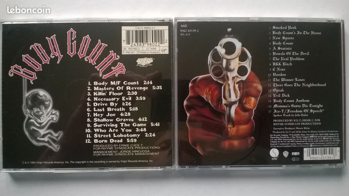 CD Body Count - Born Dead (image 2)