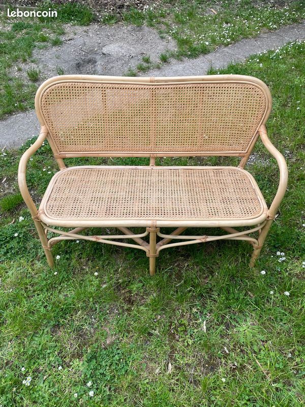 Banquette rotin cannage Broste Copenhagen (image 3)