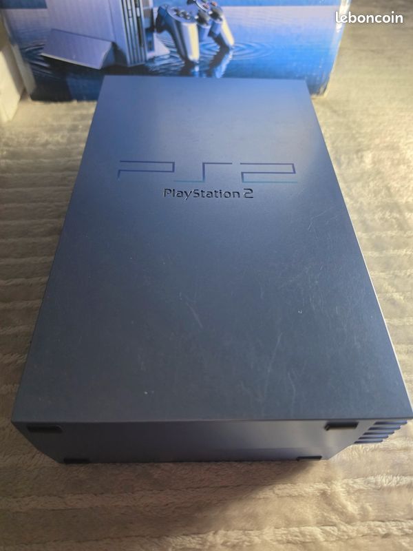 ps2 Aqua blue Sony SCPH 50004,bon état de fonctionnement,3 ps2 Aqua blue Sony SCPH 50004,bon état de fonctionnement,3