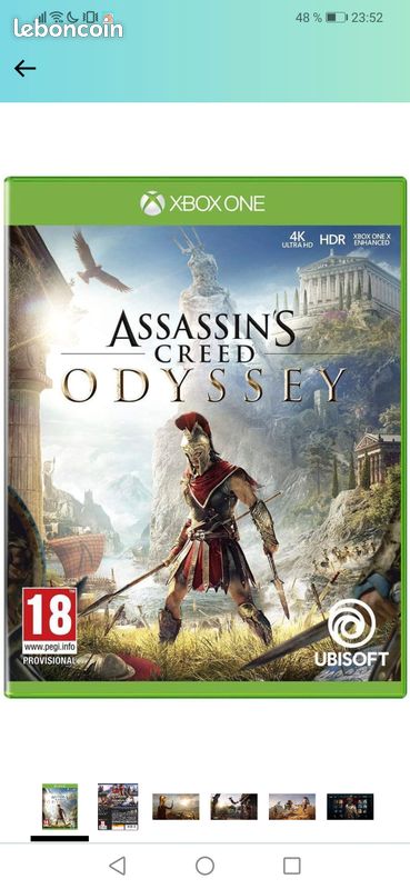 Jeu Assassin's Creed Odyssey Xbbox One (image 1)