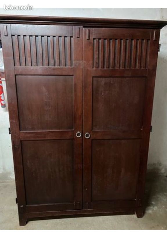 Meuble bureau en bois (image 1)