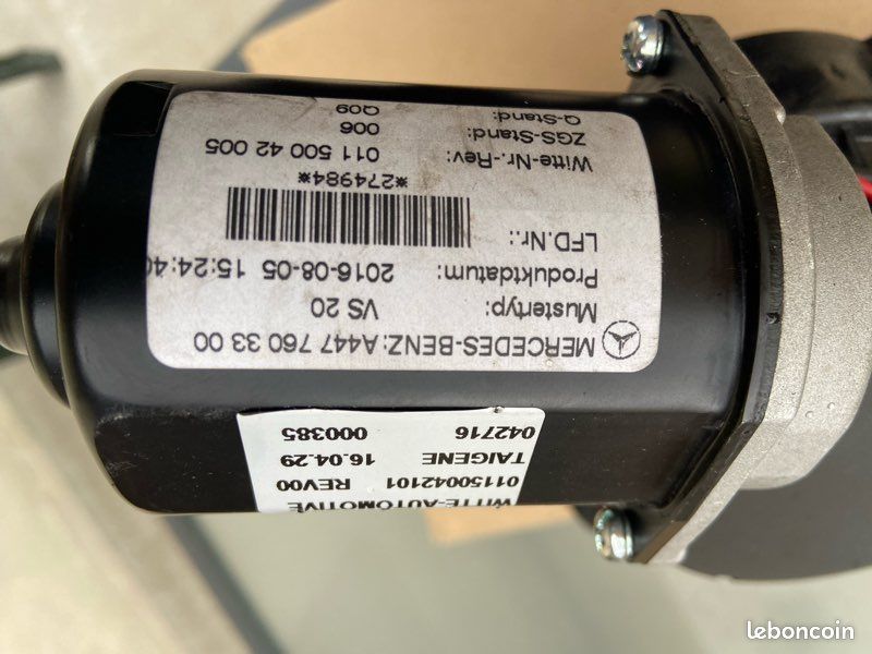 Moteur De Serrure De Porte Voiture 12V - Compatible Mercedes V-Class W447 2015-2022 - Remplacement Réparation