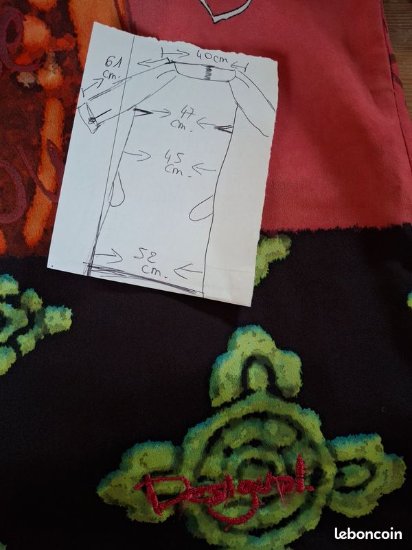 Robe droite Desigual taille 40 (image 8)