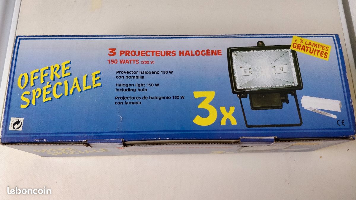 Spot halogène 150W (image 1)
