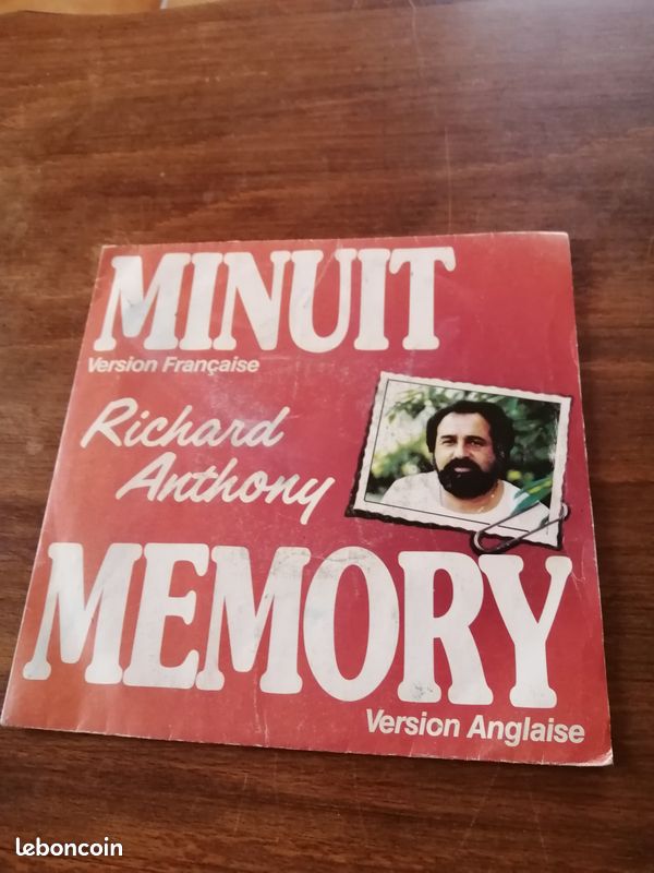 Disque vinyle Richard Anthony (image 1)