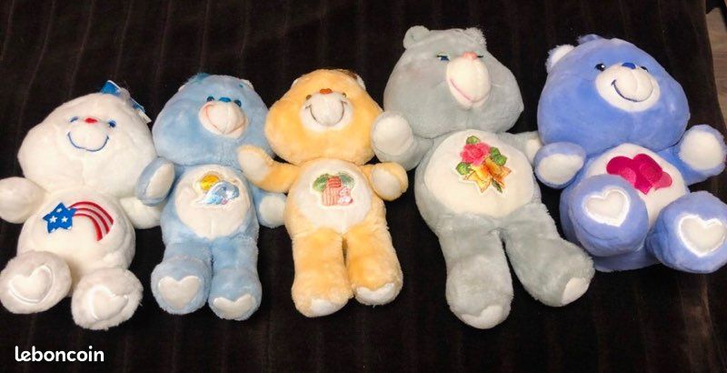 Peluche Bisounours Vintage 1983 – Les Amis De La Terre Forest, 33cm