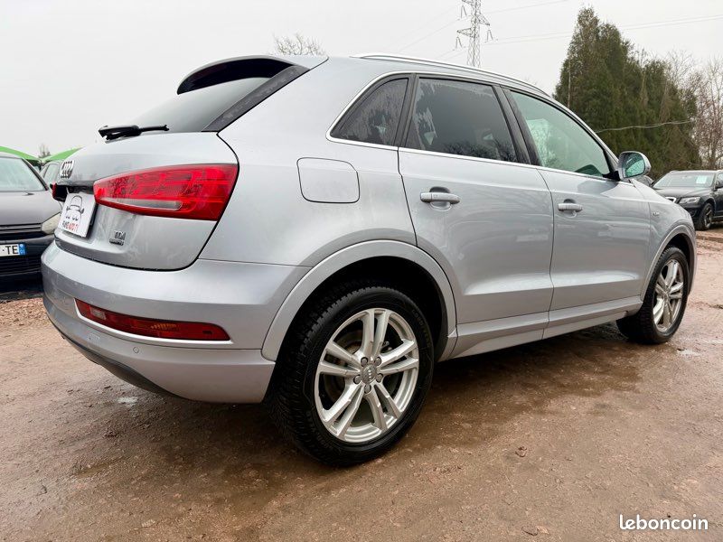 Audi q3 2.0l tdi 150cv quattro phase 2 finition s line 189.000kms 05/2015 gps bluetooth led bi-xenon (image 3)