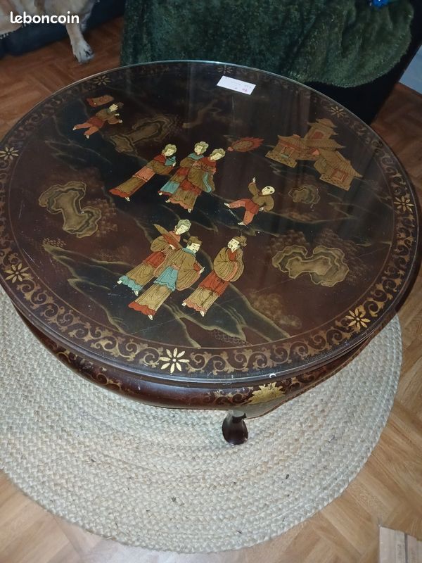 Table base motif asiatique (image 3)