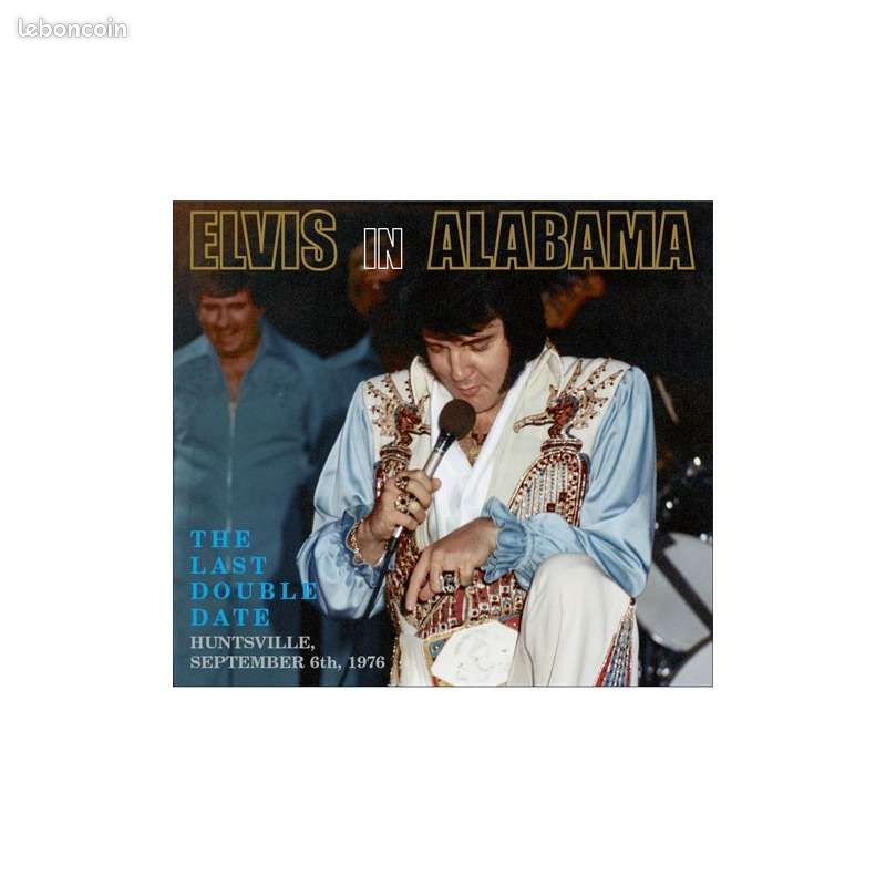 Elvis presley in alabama 2 cd digipack 6/9/76 huntsville 2 soundboard shows (image 1)