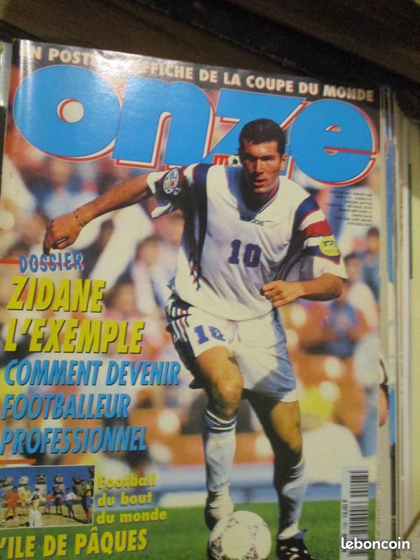 MAGAZINE ONZE N°63 revue football/sport EUR 4,90 - FR