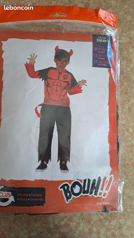 Deguisement diable enfant (image 1)