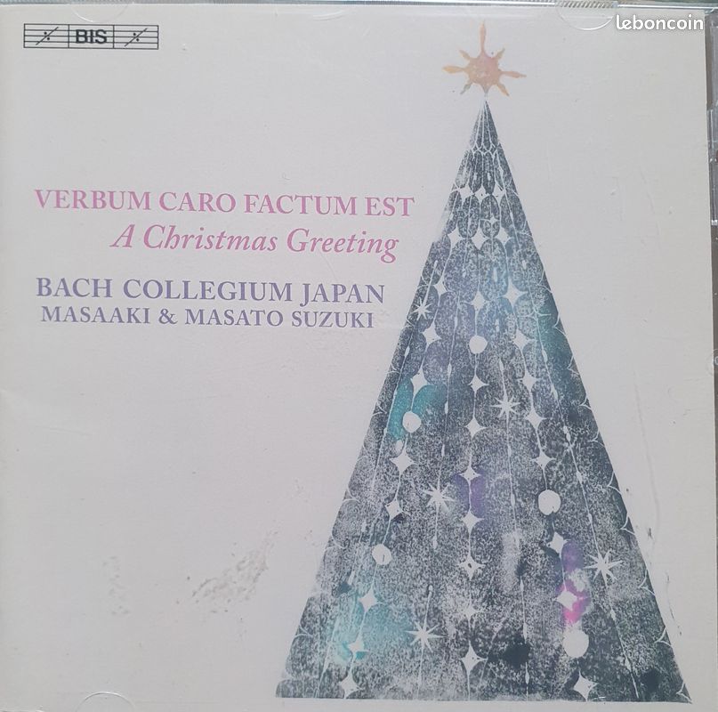 CD Verbum Caro Factum Est" interprété par le Bach Collegium Japan Chorus (image 1)
