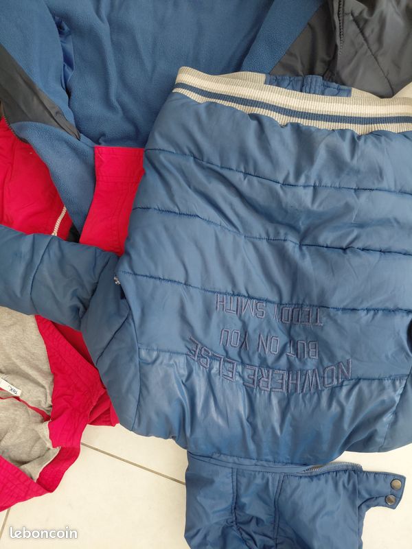 Lot de 4 blousons et manteau 8 et 10 ans garçon (image 5)