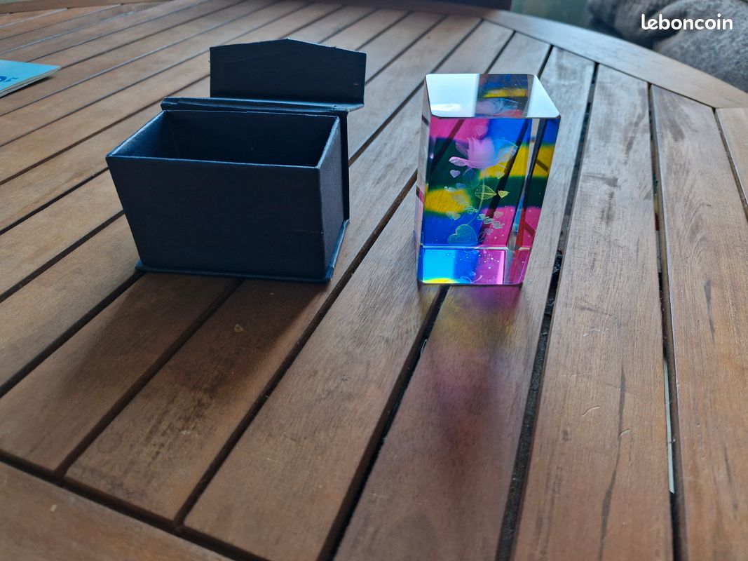 Bloque en verre I LOVE YOU (image 2)