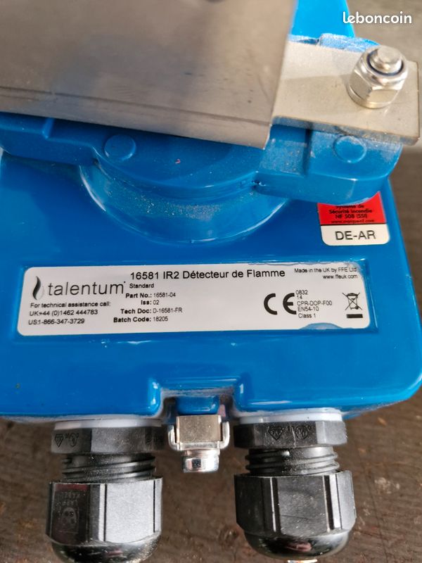 Détecteur De Flamme IRD1010.1 Axial Bleu - Réf. 16502 - Neuf Sous Emballage